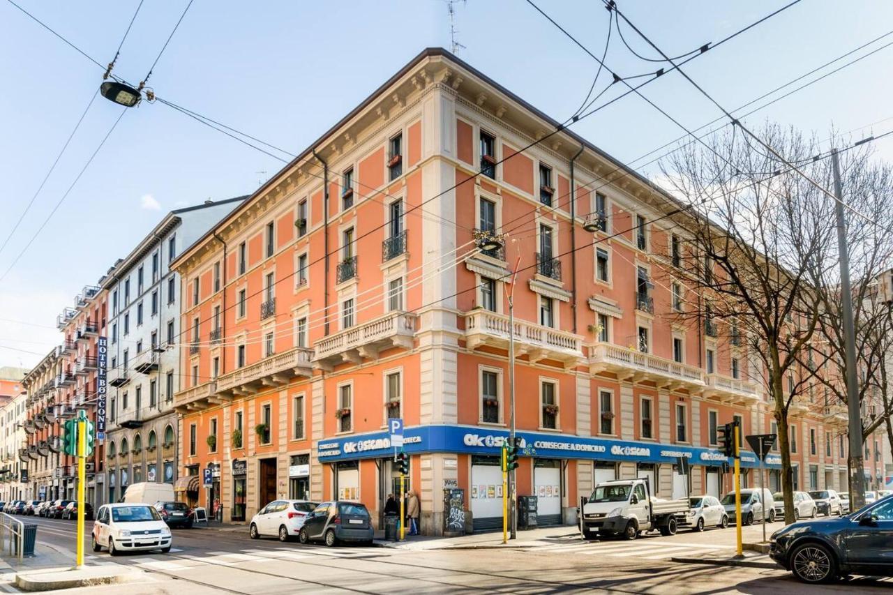 Bocconi 2 Camere In Stile Corte Milanese Dış mekan fotoğraf